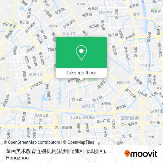 童画美术教育连锁机构(杭州西湖区西城校区) map