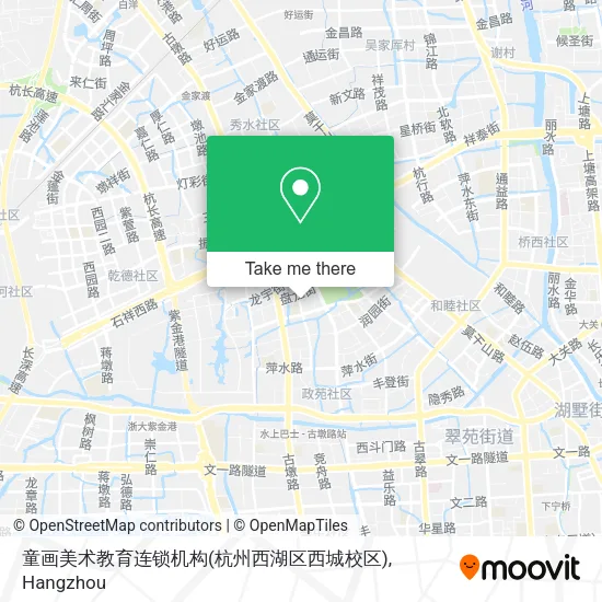 童画美术教育连锁机构(杭州西湖区西城校区) map