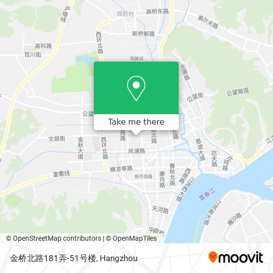 金桥北路181弄-51号楼 map