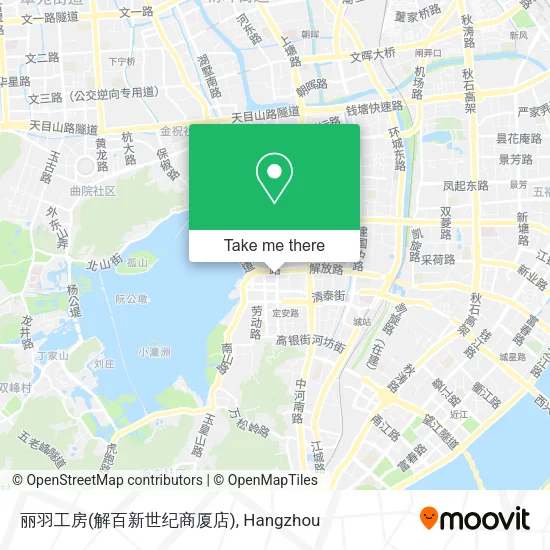 丽羽工房(解百新世纪商厦店) map