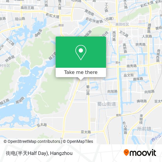 街电(半天Half Day) map