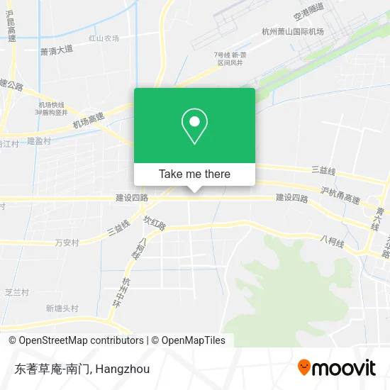 东蓍草庵-南门 map