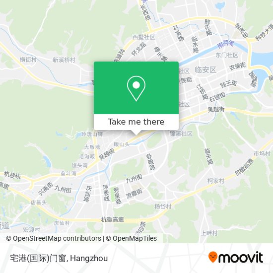 宅港(国际)门窗 map