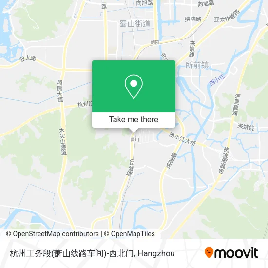 杭州工务段(萧山线路车间)-西北门 map