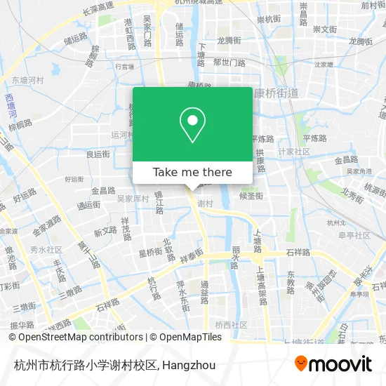 杭州市杭行路小学谢村校区 map