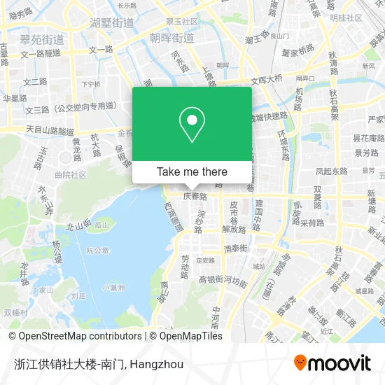 浙江供销社大楼-南门 map