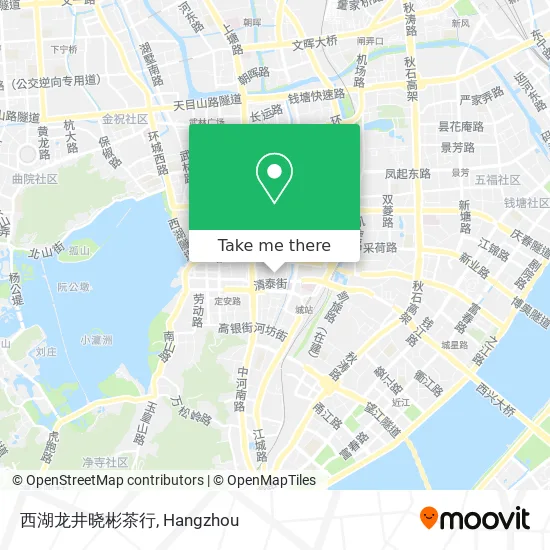 西湖龙井晓彬茶行 map