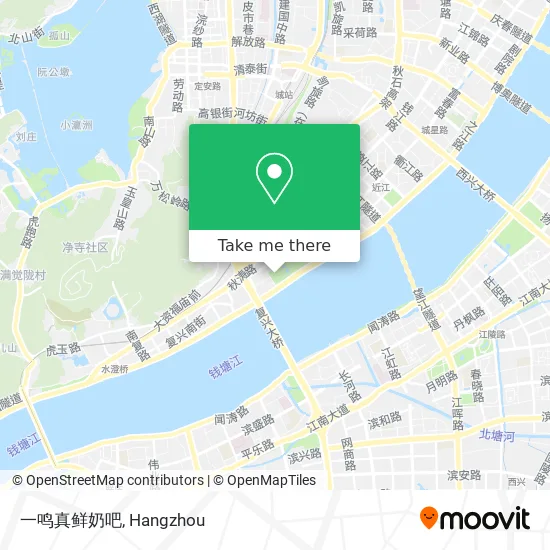 一鸣真鲜奶吧 map