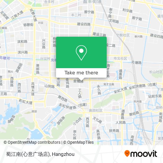 蜀江南(心意广场店) map