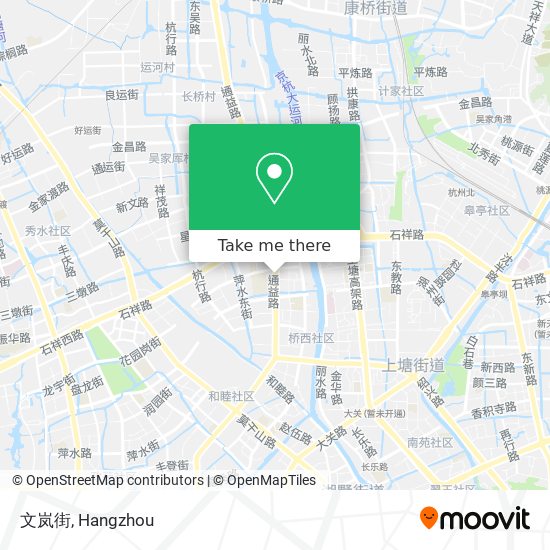 文岚街 map