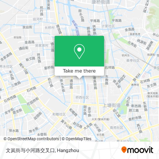 文岚街与小河路交叉口 map