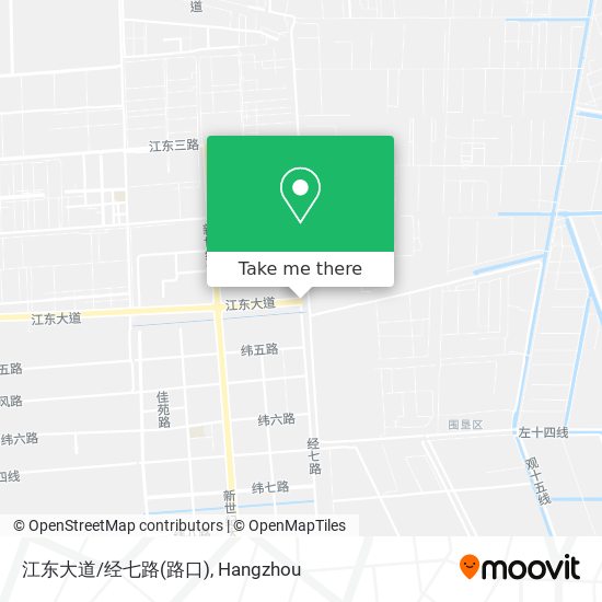 江东大道/经七路(路口) map