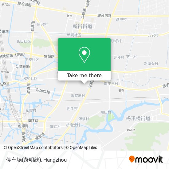 停车场(萧明线) map
