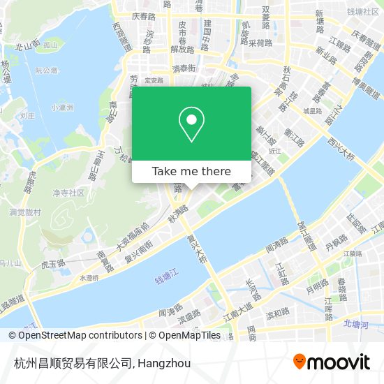 杭州昌顺贸易有限公司 map