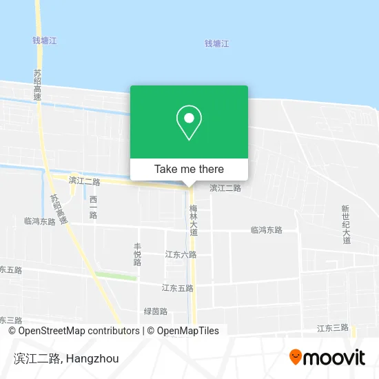 滨江二路 map