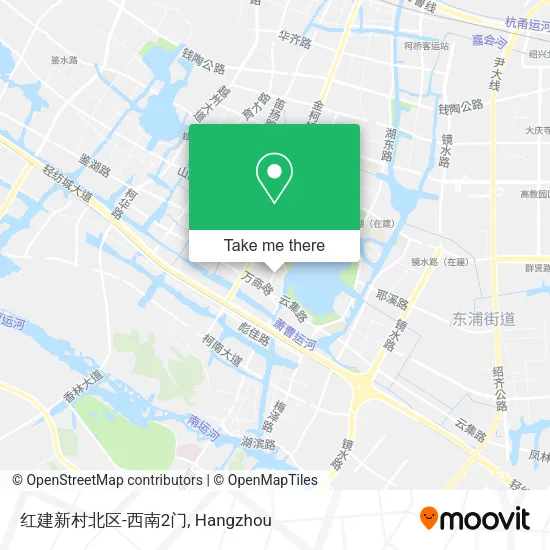 红建新村北区-西南2门 map