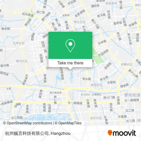 杭州巍言科技有限公司 map