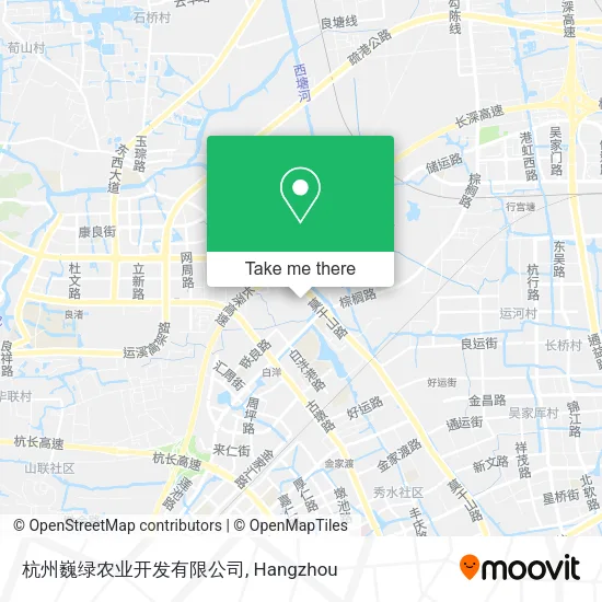 杭州巍绿农业开发有限公司 map