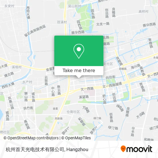 杭州首天光电技术有限公司 map