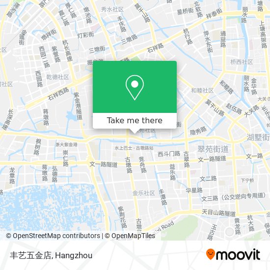 丰艺五金店 map