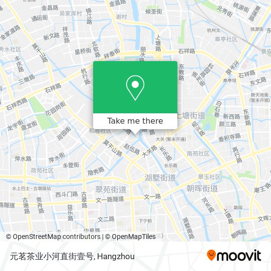 元茗茶业小河直街壹号 map