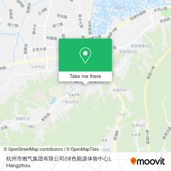 杭州市燃气集团有限公司(绿色能源体验中心) map
