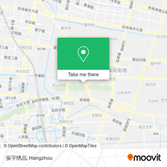 振宇绣品 map