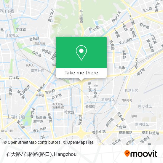 石大路/石桥路(路口) map
