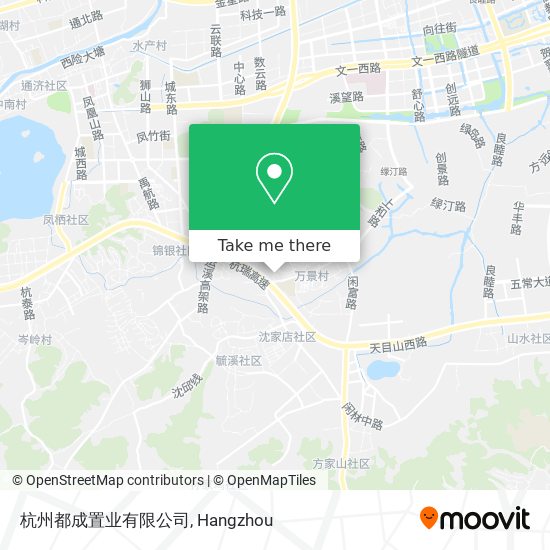 杭州都成置业有限公司 map