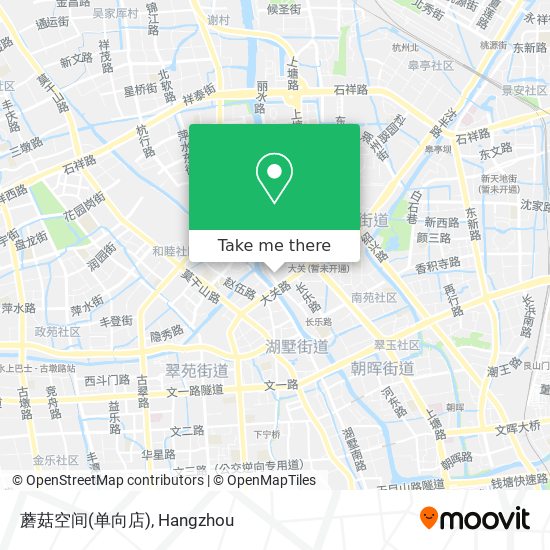 蘑菇空间(单向店) map