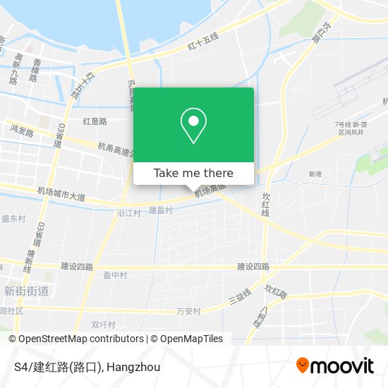 S4/建红路(路口) map