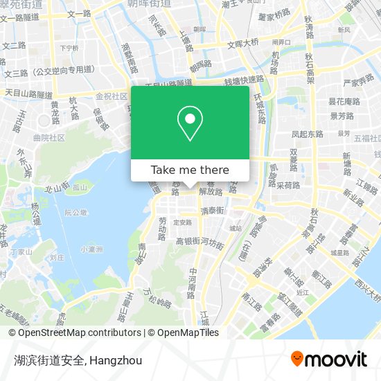 湖滨街道安全 map