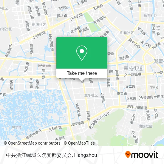 中共浙江绿城医院支部委员会 map