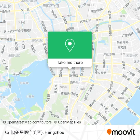 街电(釜星医疗美容) map