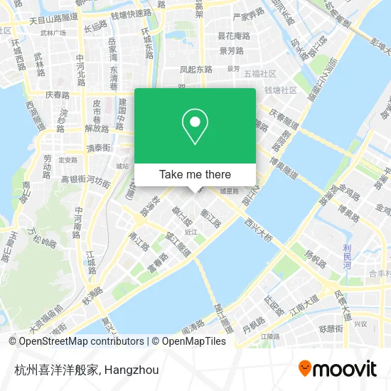 杭州喜洋洋般家 map