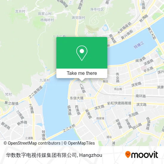华数数字电视传媒集团有限公司 map