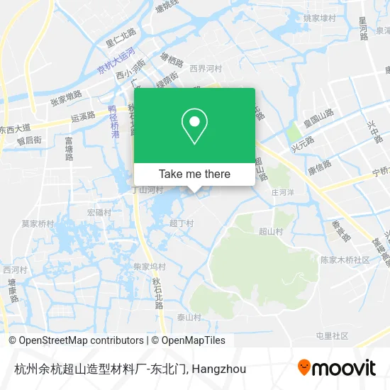 杭州余杭超山造型材料厂-东北门 map