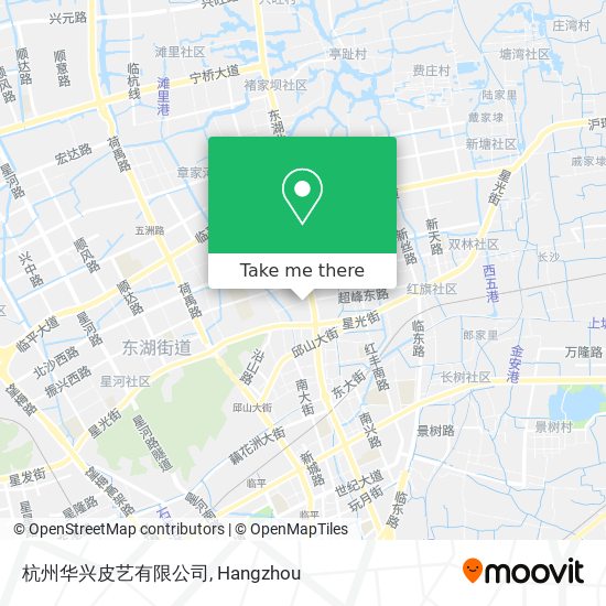 杭州华兴皮艺有限公司 map