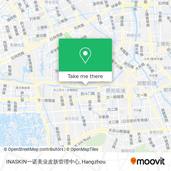 INASKIN一诺美业皮肤管理中心 map