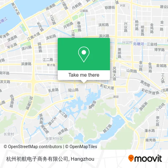 杭州初航电子商务有限公司 map