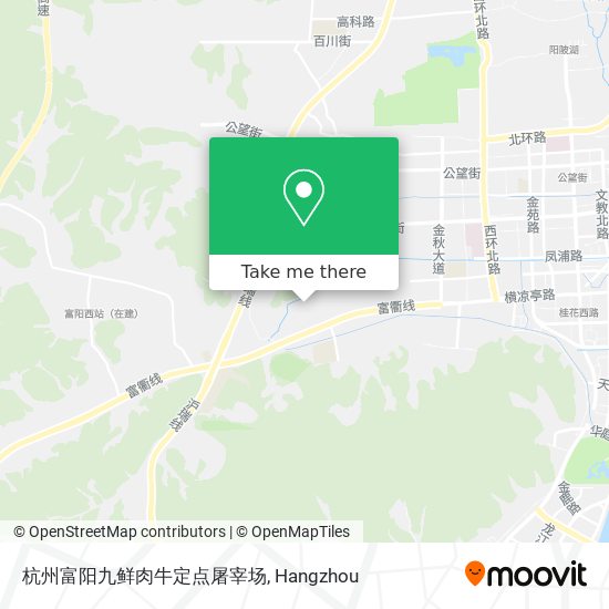 杭州富阳九鲜肉牛定点屠宰场 map