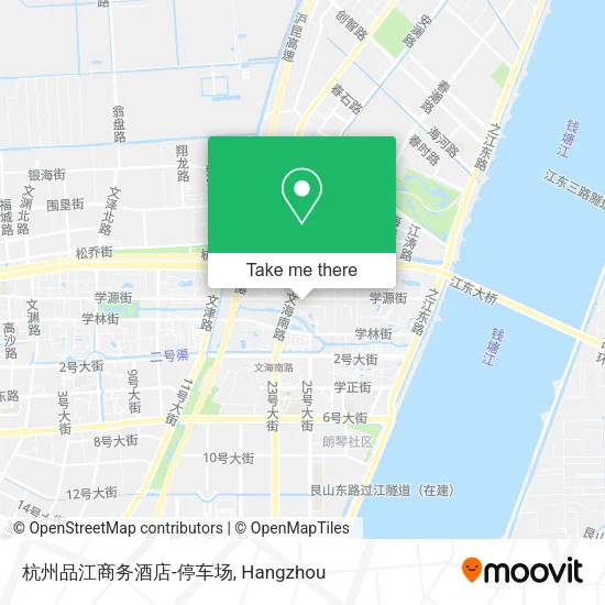 杭州品江商务酒店-停车场 map