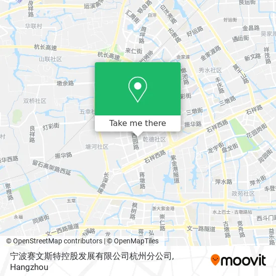 宁波赛文斯特控股发展有限公司杭州分公司 map