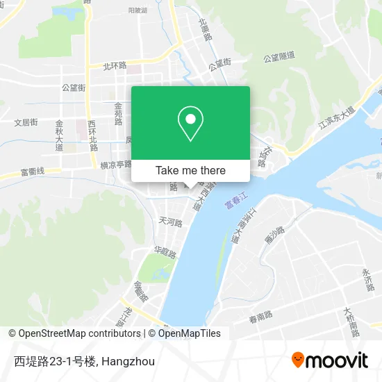 西堤路23-1号楼 map