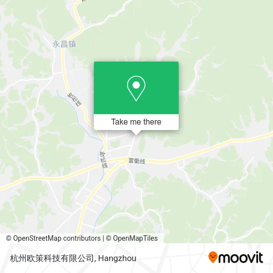 杭州欧策科技有限公司 map