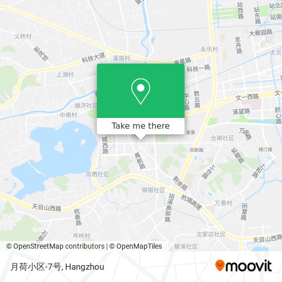 月荷小区-7号 map