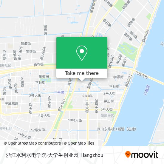 浙江水利水电学院-大学生创业园 map