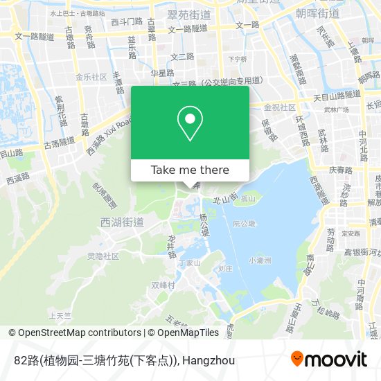 82路(植物园-三塘竹苑(下客点)) map