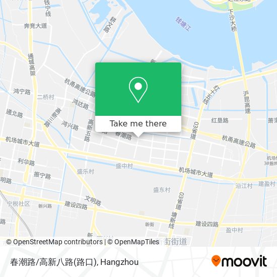 春潮路/高新八路(路口) map