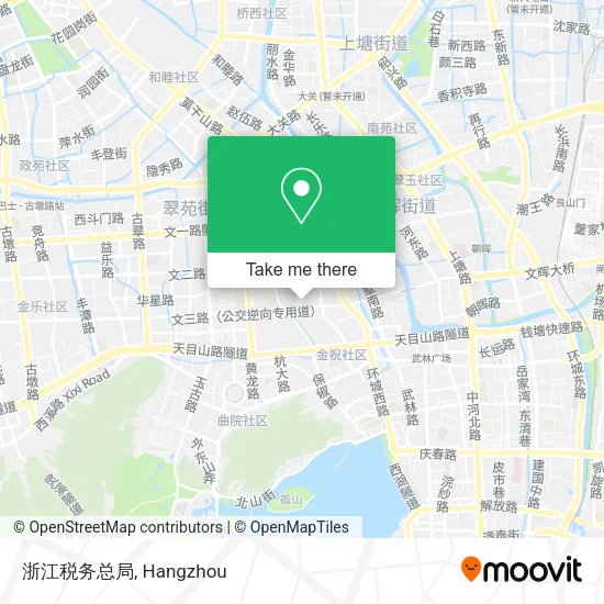 浙江税务总局 map